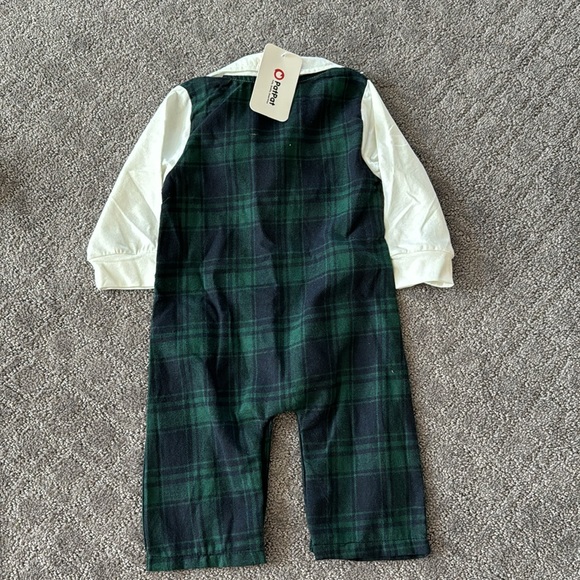 Plaid Bow tie Bodysuit - Picture 3 of 3
